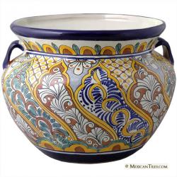 Veracruz - Handpainted Ceramic Talavera Mexican Planters