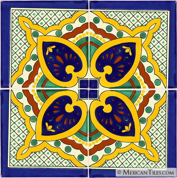 Mexican Tile - Set of 4 4¼